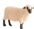 The sheep model shows the loveliness and warmth of sheep with meticulous craftsmanship, which is suitable for home and office decoration, adding natural atmosphere and artistic sense.