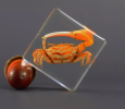 As an important biological research material, crab specimens not only have important value in scientific research, but also provide a strong support for ecological protection and biodiversity research.