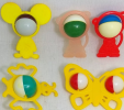 Children's rattle is a kind of children's play supplies, mainly used for children's games and entertainment. It is usually an instrument shaped like a rope or an anchor that the child shakes to make different sounds and music
