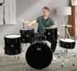 Learning to play drums also requires strong physical coordination and a sense of rhythm. Drummers need to use both hands and feet at the same time, maintaining the independence and coordination of different parts