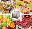 Fruit dryers quickly dehydrate fruit through hot air circulation, retaining nutrients and making healthy and delicious dried fruit snacks. Suitable for family use, easy to make a variety of dry foods.