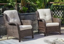 Terrace chair is a kind of outdoor furniture, the design is comfortable and diverse, suitable for terraces, balconies and other Spaces, to provide people with an ideal place to relax and relax.