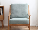 Armchair is a kind of seat with armrests on both sides, which provides comfortable support and integrates a variety of designs. It is often used in home, office and other places to add warmth and style to life.