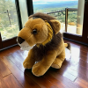 The design of the plush lion is generally based on the image of the lion, and the soft fabric makes it more amiable. The unique shape of the lion's golden mane is reminiscent of bravery and majesty.