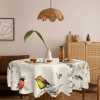The tablecloth is not just an object, it is like a silent protagonist, silently bearing everything on the table. Whenever families get together and share a hearty dinner, the tablecloth is like an intimate bond, connecting each other's emotions.