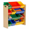 Effective toy storage can not only keep the space clean, but also cultivate children's awareness of finishing.Clear plastic boxes, fabric storage baskets or multi-layer storage cabinets are good choices.