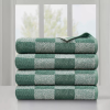 Bath towels come in a variety of materials, from traditional cotton to modern microfibers, each with its own characteristics. Cotton bath towels are popular for their soft feel and excellent water absorption.