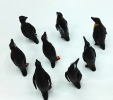 Penguins live in extremely cold environments, and in order to survive, they must rely on teamwork. When foraging, penguins tend to move in groups, both to increase the success of hunting and to keep each other safe