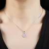 The pendant is more than just an accessory; it is a meaningful piece of jewelry that carries both aesthetic appeal and personal significance.