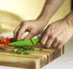The kitchen knife is a multi-functional tool commonly used in the kitchen for cutting and mincing ingredients. It usually comes in a variety of knife shapes and materials