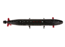 Submarine model is a delicate simulation model, showing the appearance and structure of the submarine, widely used in education, exhibition and model aircraft competition, attracting the attention and enthusiasm of many nautical enthusiasts.