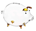 A piggy bank is a tool to help save, usually in the form of a container, for all ages, by depositing loose change or small amounts of income to gradually build wealth and achieve financial goals.