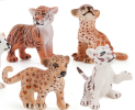 The tiger model is a tiger-themed diorama, widely used in education, decoration and art creation, displaying the natural features and cultural symbols of the tiger through fine production.